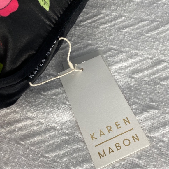 Karen Mabon “Moths” cushion pillow (20" x 20") - Picture 9 of 11